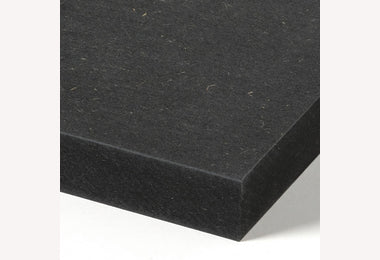 MDF zwart 18mm 122x244cm