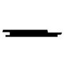 Meranti sponningschroot 12x83mm 405cm