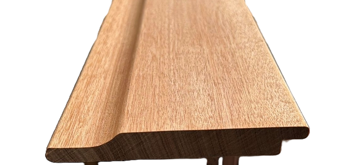 Meranti 18x130mm 305cm halfhouts rabat