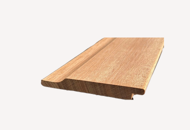 Meranti 18x130mm 305cm halfhouts rabat