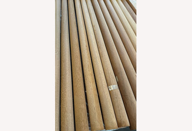 Meranti ronde stok Ø 45mm 455cm