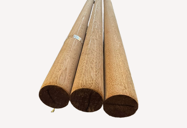 Meranti ronde stok Ø 45mm 455cm