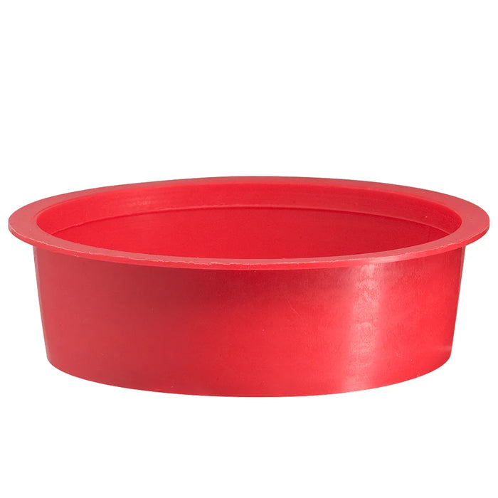 Deksel rood 100mm