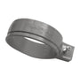Ophangbeugel 100mm PVC grijs