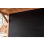 Vuren tripleprofiel zwart 22x140mm 400cm