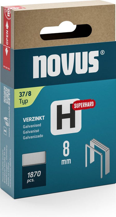 NOVUS dundraad nieten H 37/8mm 2000st