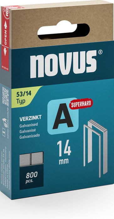 NOVUS dundraad nieten A 53/14mm 800st