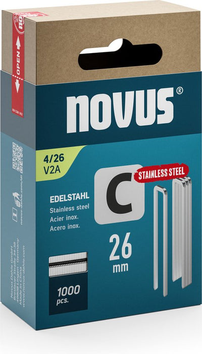 NOVUS smalrug nieten C 4 26mm 1000st