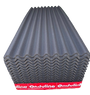 Golfplaat zwart 85,5x200cm onduline bitumen
