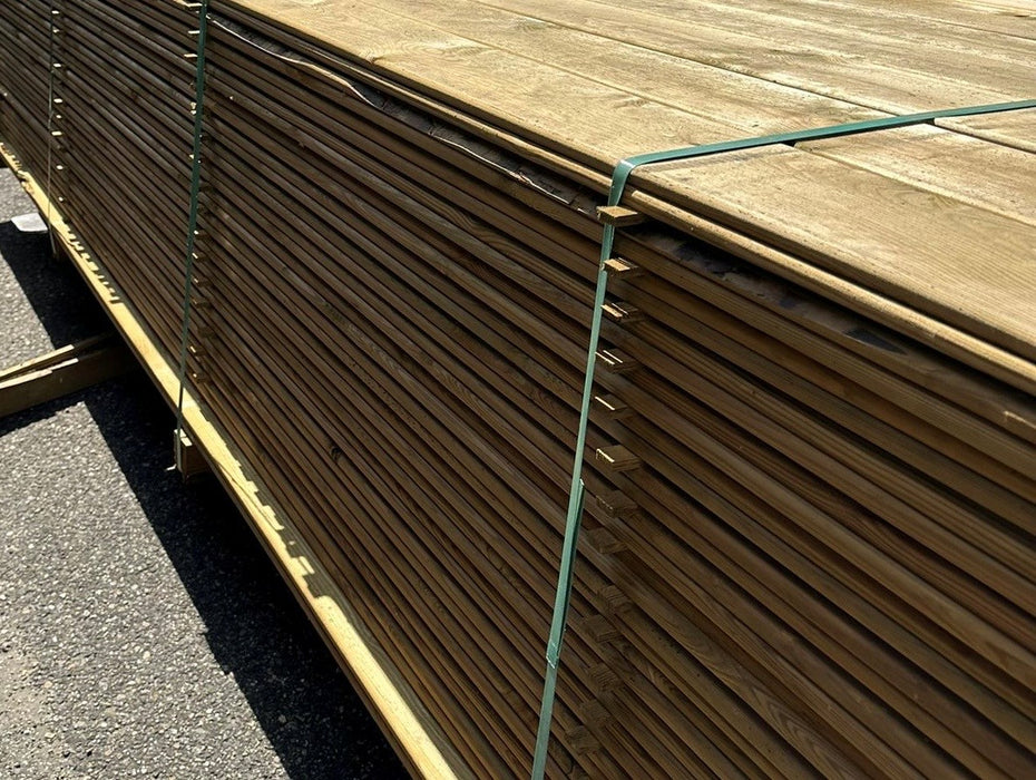 Tuinplank 15x140mm 200cm geschaafd geimpregneerd VOL PAK (252st)