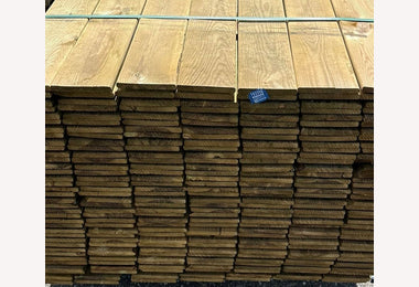 Tuinplank 15x140mm 200cm geschaafd geimpregneerd VOL PAK (252st)