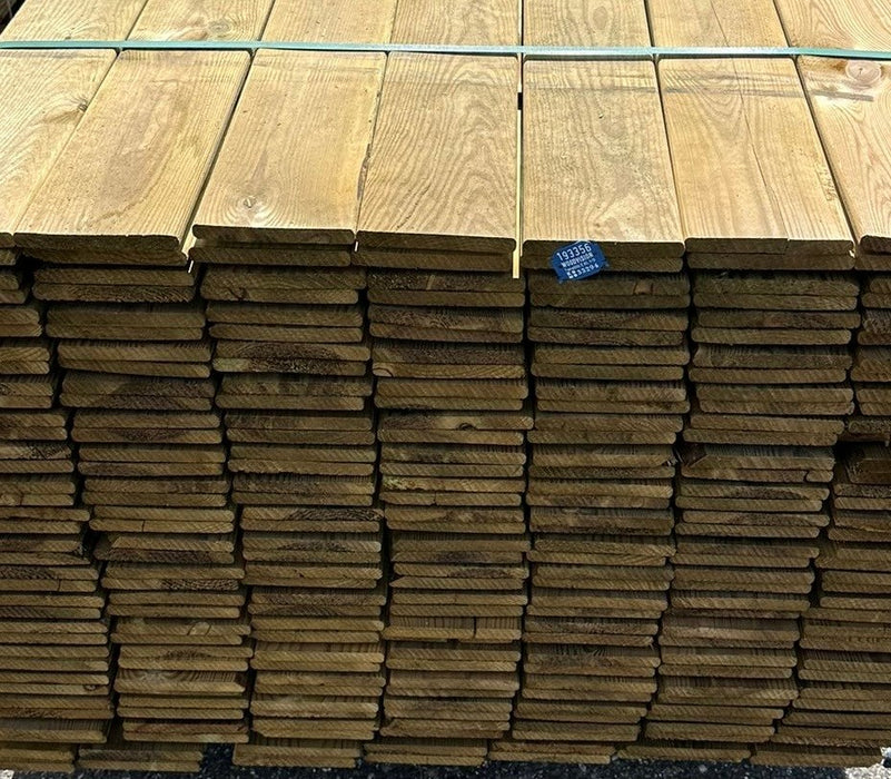 Tuinplank 15x140mm 200cm geschaafd geimpregneerd VOL PAK (252st)