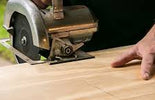 Paneel zagen (4) 1-4 zaagsnedes (paneel groot 410cm)