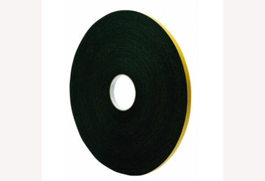 Paneltape zwart 3mmx12mm 25 mtr.