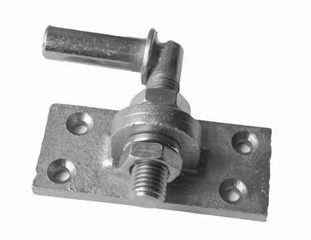 Plaatduim verstelbaar galvisch Verzinkt Ø 16 - (29-50)