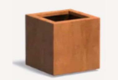 Corten staal plantenbak 60x60x60