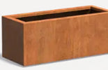 Corten staal plantenbak 60x90x60
