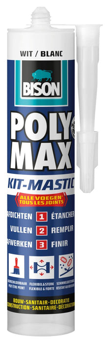 Bison Poly Max Kit Wit 280 ml