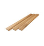 Sponningschroot ca 11x94mm 125cm red cedar (werkend 83mm) (op=op)