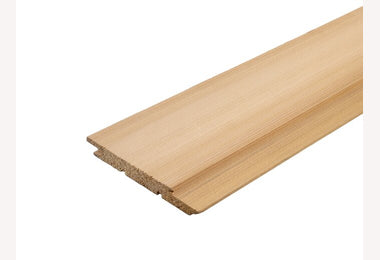 Sponningschroot ca 12x94mm 430cm red cedar (werkend 83mm)