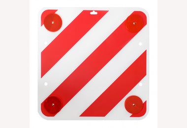 Markeringsbord kunststof 50cm x 50cm met reflectoren