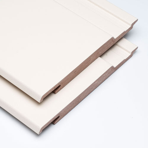 Protex sponningschroot 16x143mm 600cm cremewit (ral 9001) 1 stuks