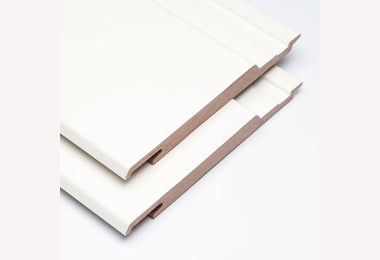 Protex sponningschroot 16x143mm 600cm wit (ral 9016) 1 stuks