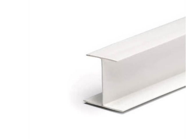 Pvc H-profiel wit 40mm x 500cm tb.v. Selthaan Megaplus SE