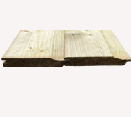 Rabat geimpregneerd 22x125mm (netto 18x115mm) 360cm NE vuren