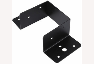 Regeldrager zwart 50mm