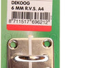 Dekoog rvs 6mm
