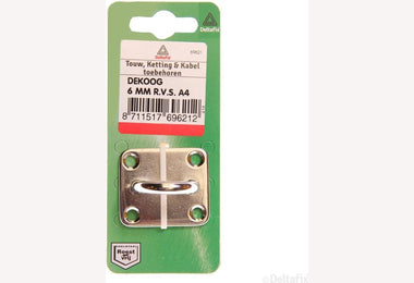 Dekoog rvs 6mm