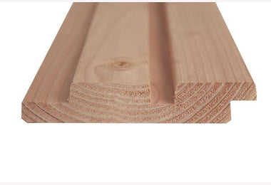Douglas geschaafd rhombusprofiel 27x145 onbehandeld 300cm