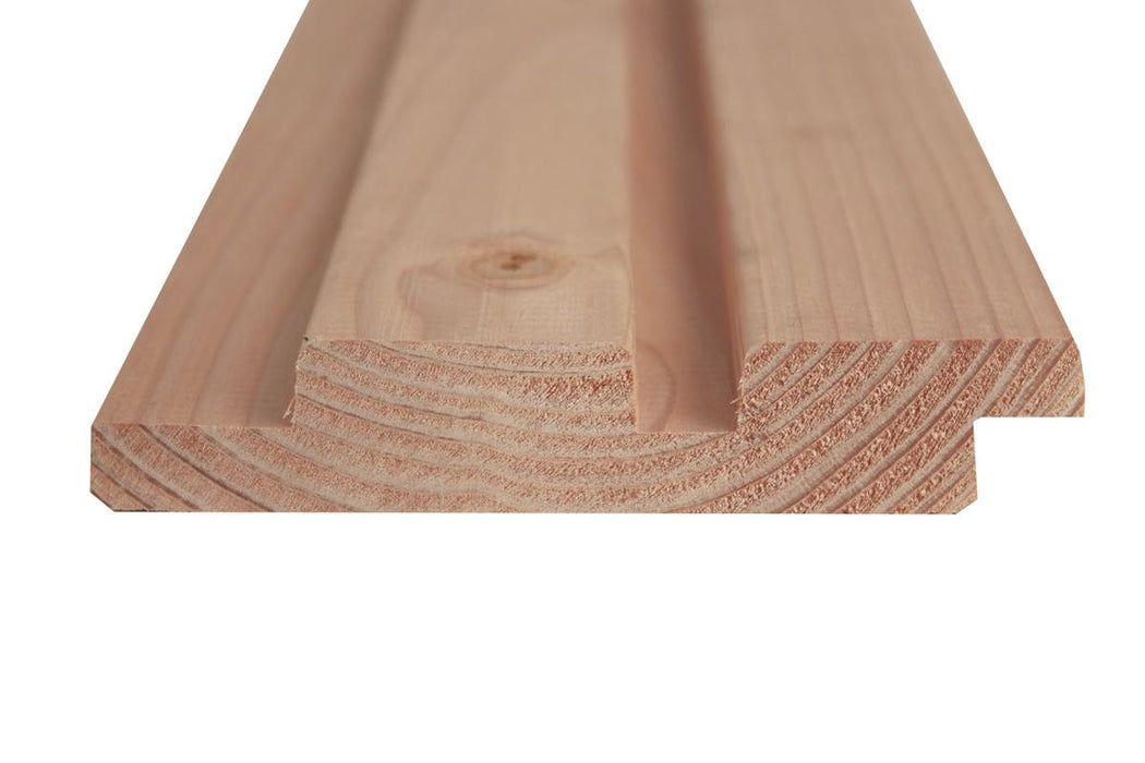 Douglas geschaafd rhombusprofiel 27x145 onbehandeld 400cm