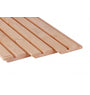 Douglas geschaafd rhombusprofiel 27x145 onbehandeld 300cm