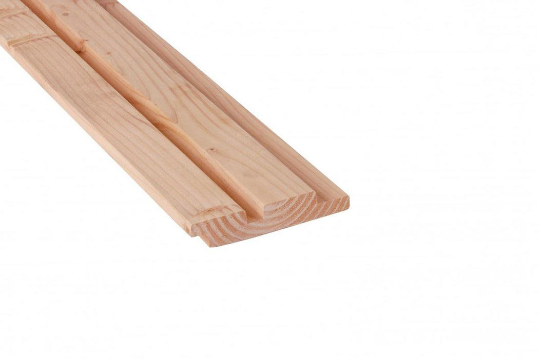 Douglas geschaafd rhombusprofiel 27x145 onbehandeld 400cm