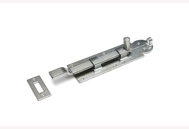 Plaatschuif bocht 80mm verzinkt