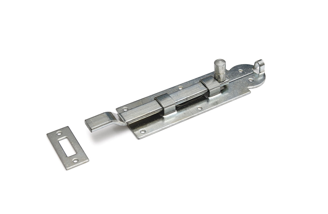 Plaatschuif bocht 80mm verzinkt