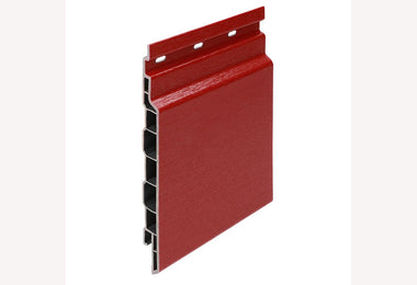 Keralit kunststof sponningdeel 143mm 600cm  ral 3011 Rood Houtnerf (2814) (4 stuks)