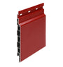 Keralit kunststof sponningdeel 143mm 600cm  ral 3011 Rood Houtnerf (2814) (4 stuks)