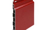 Keralit kunststof sponningdeel 143mm 600cm  ral 3011 Rood Houtnerf (2814) 10 Stuks OP=OP