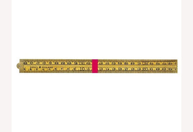 Duimstok hout schuil 100cm schuil
