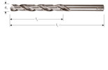 Spiraalboor Ø 10,5 HSS-G  1 stuks