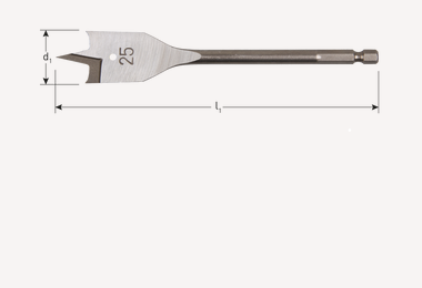 Speedboor Ø40X152mm