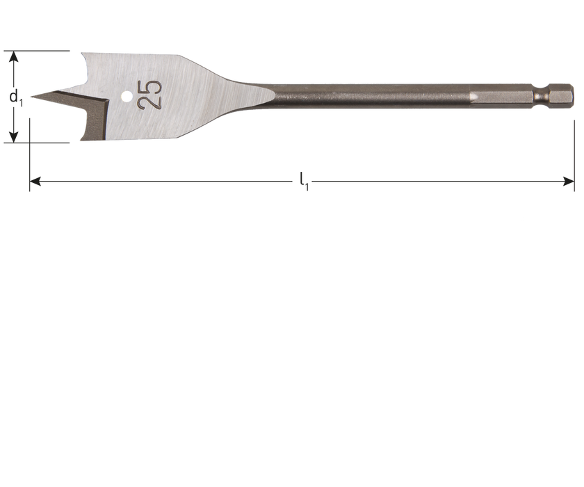Speedboor Ø40X152mm