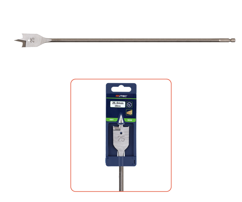 Speedboor Ø12x400mm lang