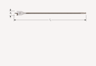Speedboor Ø8x400mm lang