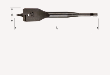 Speedboor Ø18x157mm heavy