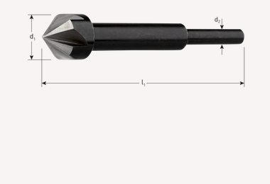 Verzinkboor Ø12 voor hout