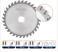 HM ZAAGBLAD VOOR HANDMACHINES,ø160X2,2X20mm Z=24 WZ